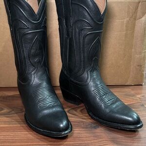 Tecovas 7B Jamie Black Cowboy Boots Woman